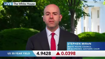 CEA's Miran Says Tariffs Won't Have Lasting Impact on US Inflation