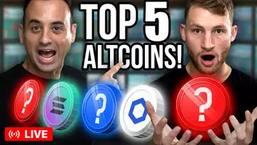 TOP 5 Altcoins To Accumulate During The Bear Market! | BEST Risk To Reward Trades!