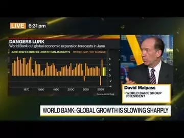 World Bank's Malpass Urges More Production to Cool Inflation