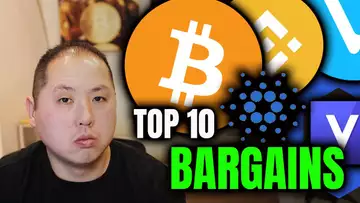 TOP 10 BARGAIN ALTCOIN BUYS!!! BITCOIN TOO!!!