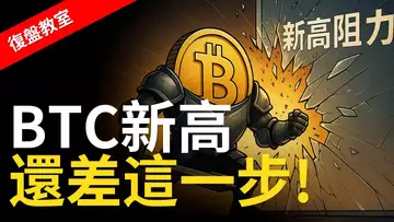 BTC反彈來真的?底部V轉,比特幣新高還差這一步!【建議用1.5x倍速觀看】