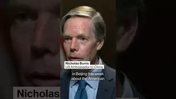 US Ambassador Burns - it’s ironic that #china criticizes the American debate on #tiktok #shorts