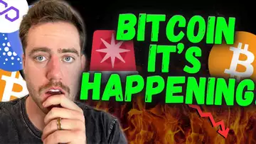 BITCOIN IS FALLING! STOCKS SILENTLY CRASHING THE MARKET