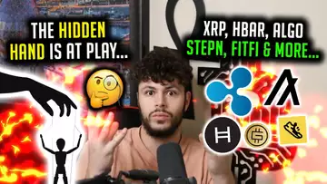 ⚠️ THE HIDDEN HAND IS AT PLAY... XRP, HBAR, ALGO, FITFI, STEPN, NEAR & MORE...