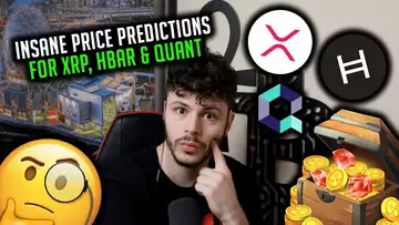HBAR, XRP, QNT & MORE: INSANE PRICE PREDICTIONS - CRYPTO NEWS TODAY