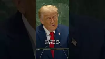 Trump attacks the UN on immigration, climate in speech at General Assembly
