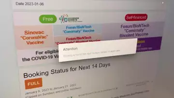 HK Residents Rush to Get Vaccinated Ahead of Border Open