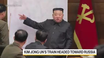 North Korea's Kim Headed Toward Russia for Putin Talks