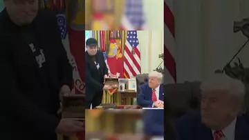 President Trump thanks Elon Musk for leading DOGE