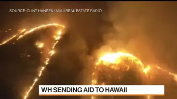 Hawaii Declared Disaster Area as Wildfires Rage On