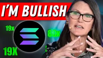Cathy Wood is BULLISH on SOLANA | I can't Believe she said THIS.....