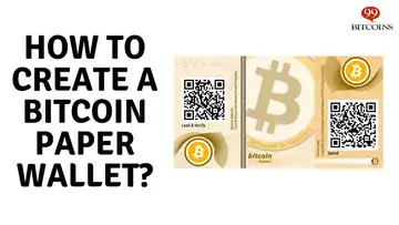 How to create a Bitcoin paper wallet