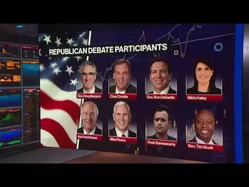GOP Candidates Slam 'Bidenomics' in First Debate