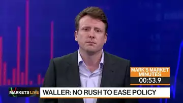 Markets in 2 Minutes: Waller Is a Known Hawk But He Talks Sense