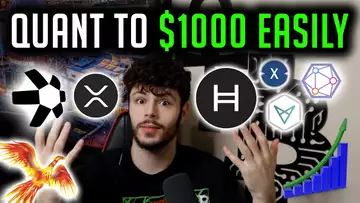 QUANT TO $1000 EASY, XRP, HBAR PUMP, XYO, VXV, XDC - XRP NEWS TODAY