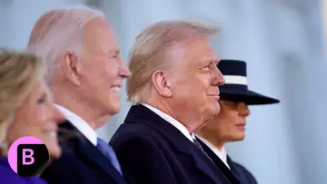 Trump Arrives at Capitol for Inauguration Day