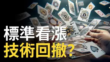 比特幣突破看漲,BTC技術性回撤 ? 比特币追漲情緒高昂︱以太幣補漲 ?