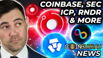 Crypto News: Coinbase vs. SEC, RNDR, ICP, Tech Earnings & More!