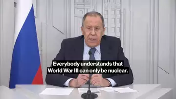 Russia's Lavrov Warns WW3 Can 'Only Be Nuclear'