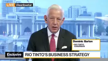 Rio Tinto Chairman 'Very Positive' on China's Outlook