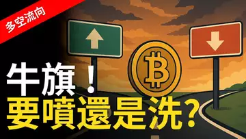 比特幣牛旗 ! 要噴還是洗? 歷史會否再次重演?【建議用1.5x倍速觀看】