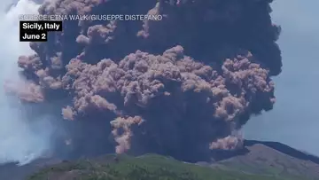 Italy's Mount Etna Erupts