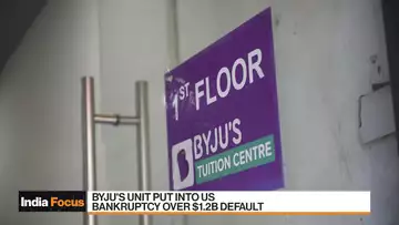 Indian Education Startup Byju’s Unit Put Into US Bankruptcy