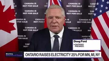 Ontario Premier Ford Says Trump Tariffs Have 'Created Chaos'