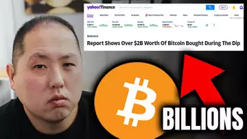 BILLIONS OF BITCOIN BOUGHT DURING THE DIP