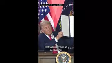 Trump Takes Aim At Red Tape to Unleash AI Innovation