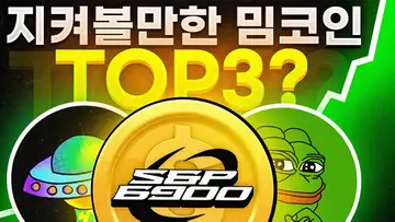 현재 지켜볼 만한 .TOP3 밈코인?!