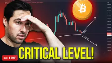 🚨 Bitcoin Price At FINAL Support! | What Happens When This Level Is Lost?