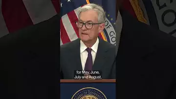 After Fed rate cut, Powell says jobs market no longer very solid #shorts #powell #fed #ratecut