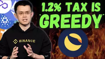 CZ Says That Terra Luna Classic LUNC "High Tax Is Greedy"