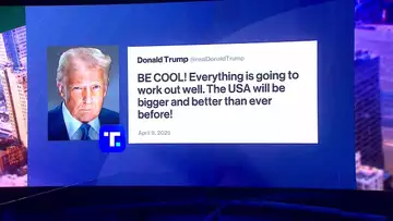 Trump Tells Americans to 'Be Cool'