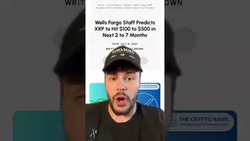 WELLS FARGO STAFF PREDICTS XRP TO BE $500 LOL!