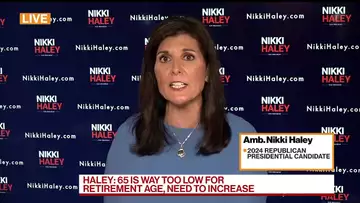 Nikki Haley on GOP Race, Ukraine, Raising Retirement Age