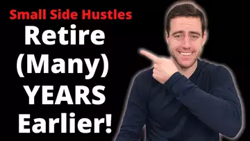 You Can Retire YEARS Earlier With A Side Hustle! Deep Dive Into How Much Time It'll Save You!