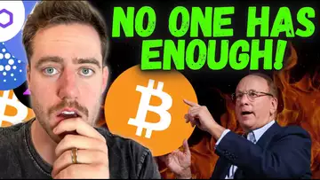 NO ONE HAS ENOUGH BITCOIN! HOW TO BEAT THE AVERAGE BITCOIN INVESTOR!
