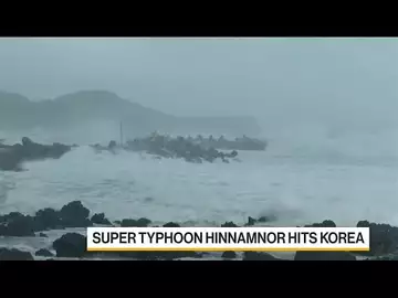 Super Typhoon Hinnamnor Hits South Korea