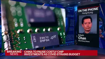 China to Pause Chip Investments as Covid Strains Budget