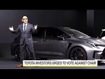 Toyota Investors Urged to Vote Against Founding Family Chair Toyoda