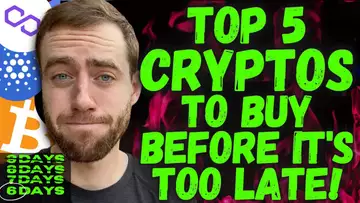 Top 5 Cryptos To Buy NOW! ONE SMALL CRYPTO I JUST LOADED UP ON!