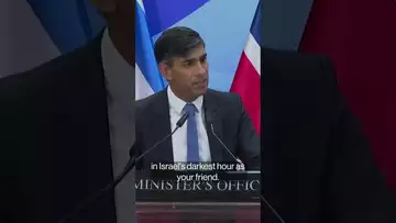 Sunak— we support Israel’s right to defend itself