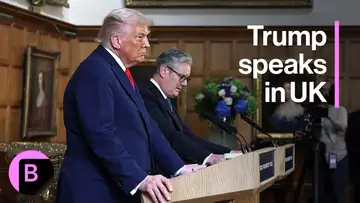 Trump's UK Press Conference in 3 Minutes: Putin, Bagram Air Base, Kimmel, TikTok, Kirk
