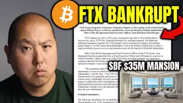 Crypto Exchange FTX Files for BANKRUPCY | SBF'S $35M Mansion Revealed