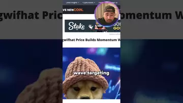 WILL DOG WIF HAT SMASH $4??!! 🔥 #crypto #bestaltcoins #dogwifhat