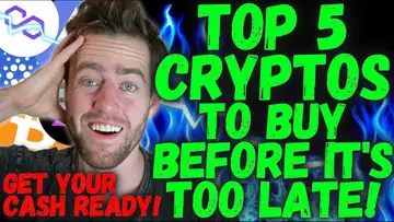 TOP 5 CRYPTO TO BUY NOW DURING THIS MARKET CRASH!