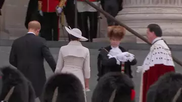 Royals Arrive for the Queen's Jubilee in London