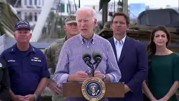 Biden Says It Will Take Years to Rebuild Florida